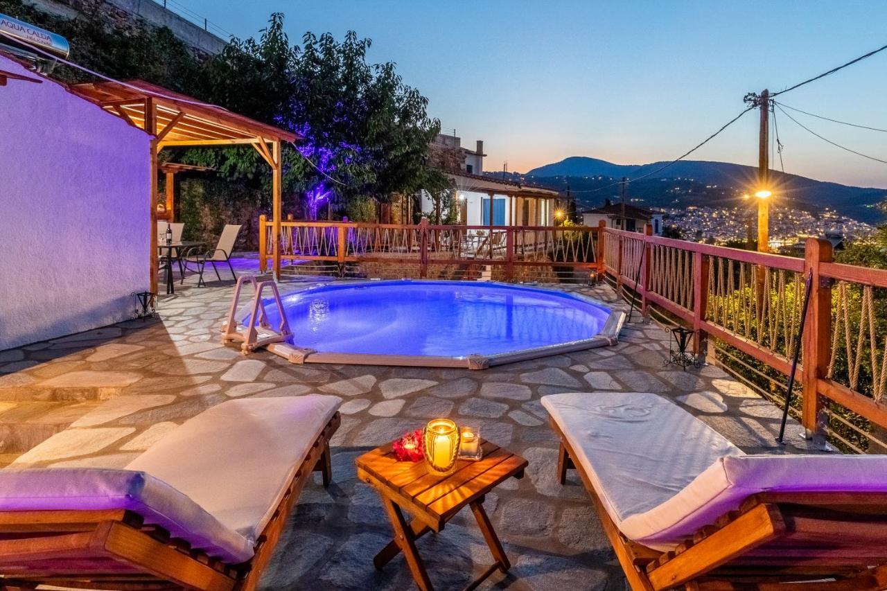 Villa Watermill Skopelos Town Bagian luar foto