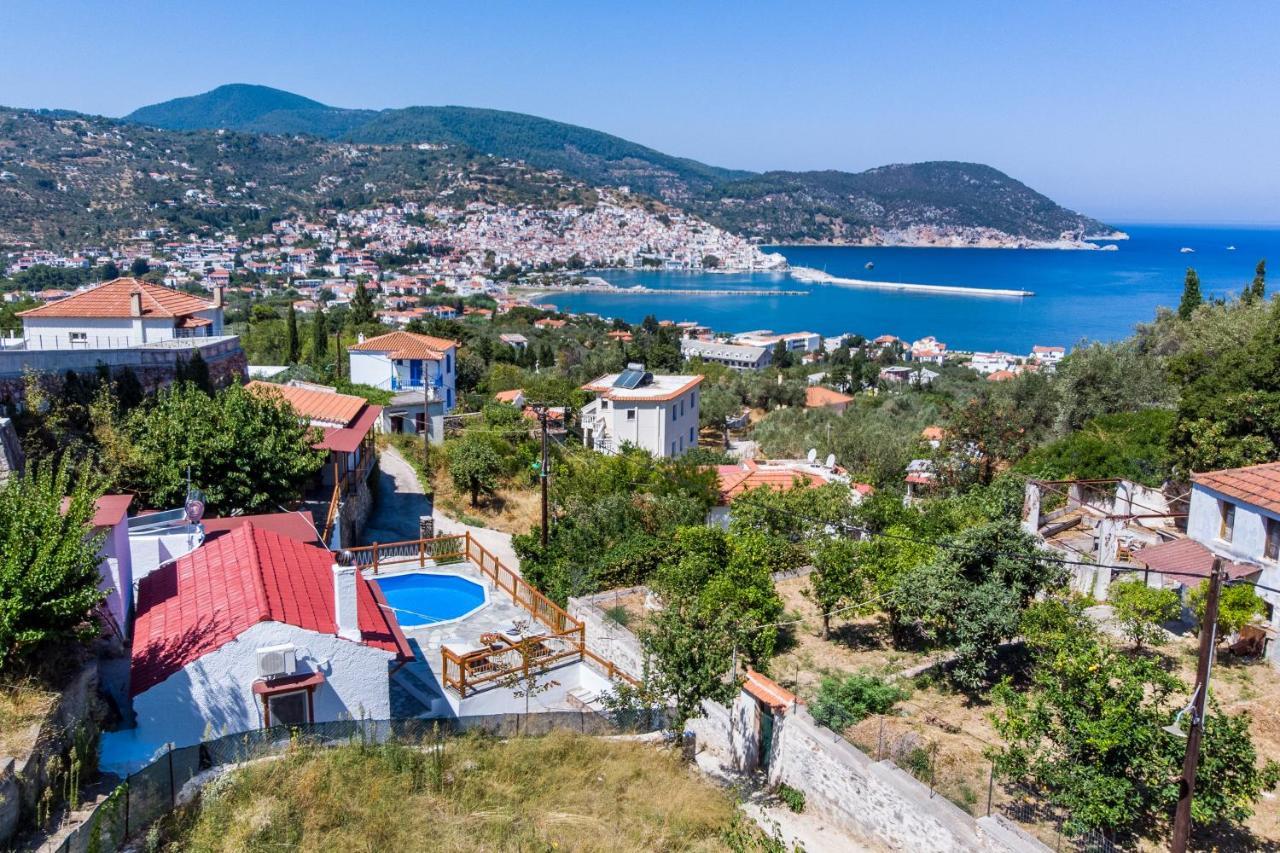 Villa Watermill Skopelos Town Bagian luar foto